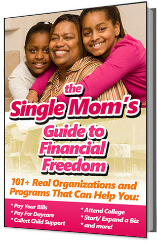 The Single Mom's Guide to Financial Freedom (101+ Real Organizations and Programs That Can Help You Pay Bills, Collect Child Support, Attend College, Start a Biz, and More!)